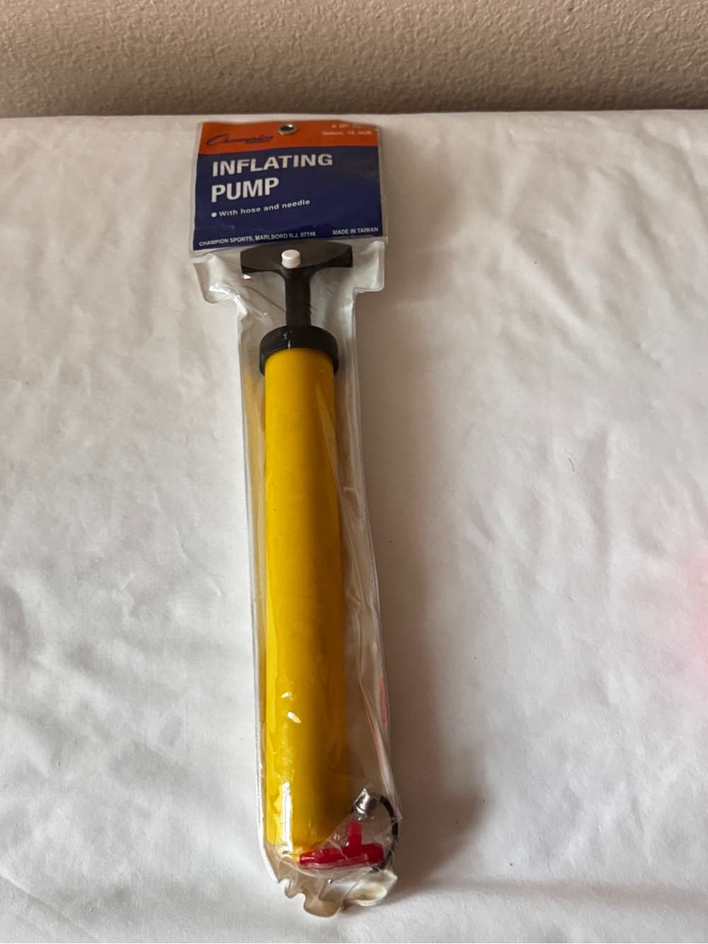 Inflating Pump - Yellow Handheld Air Pump
